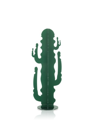 iPLEX - Elemento Decorativo a forma di Cactus in plexiglass verde scuro pieno - arredamento casa salotto ufficio di lavoro studi