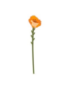Vesta Home - Fiore Petunia Piccolo Singola·arancione·10,5 X 44 H Th. 5 Mm