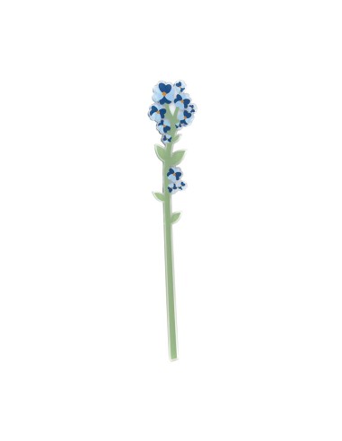 Vesta Home - Fiore Nontiscordardime Piccolo Kit 6 Pz Funny Flowers·azzurro·8 X 46,5 H Th. 5 Mm