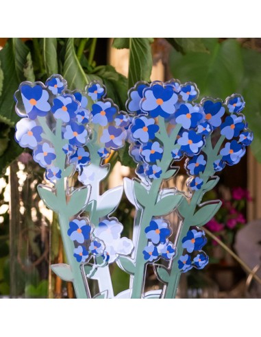 Vesta Home - Fiore Nontiscordardime Piccolo Kit 6 Pz Funny Flowers·azzurro·8 X 46,5 H Th. 5 Mm