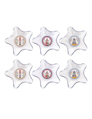 Vesta Home - Set Ciotoline Soft Natalizie·fiaba·14,5 X 5 H Cm Th. 3 Mm