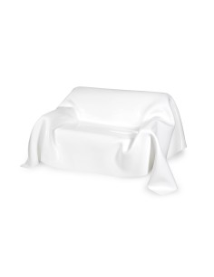 iPLEX - Drappeggi Divano in plexiglass PMMA fumè Trasparente drappeggiato a mano. Made in Italy - fumè Trasparente Trasparente -