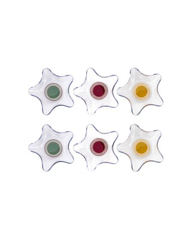 Vesta Home - Set Ciotoline Soft Natalizie·gioia·14,5 X 5 H Cm Th. 3 Mm