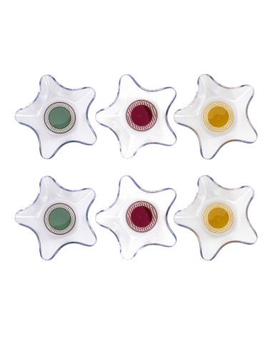 Vesta Home - Set Ciotoline Soft Natalizie·gioia·14,5 X 5 H Cm Th. 3 Mm