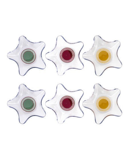 Vesta Home - Set Ciotoline Soft Natalizie·gioia·14,5 X 5 H Cm Th. 3 Mm