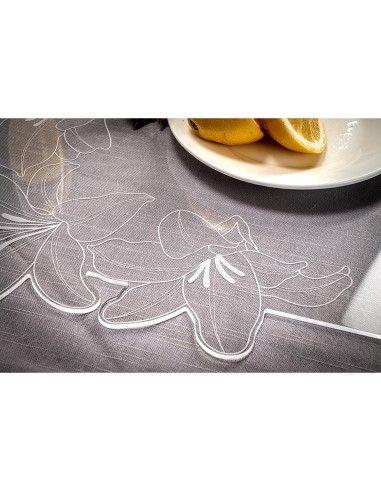 iPLEX Design - Set Tovaglietta / Sottobicchiere Rinascimento Quadrato in plexiglass - Trasparente - 40 / 14,5x0,3 / 0,3x40 / 14,