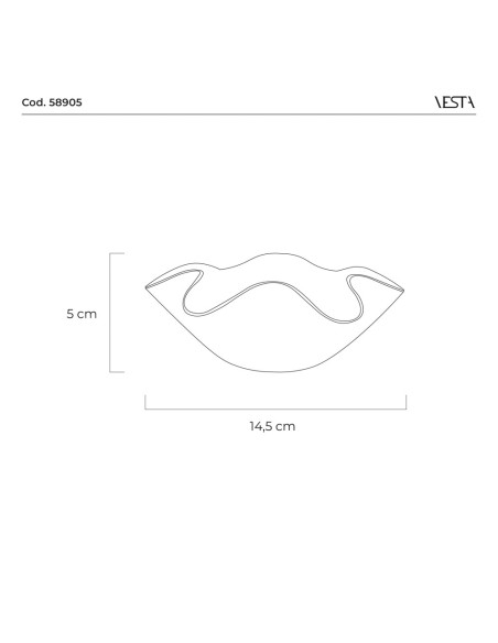 Vesta Home - Set Ciotoline Soft Natalizie·gioia·14,5 X 5 H Cm Th. 3 Mm