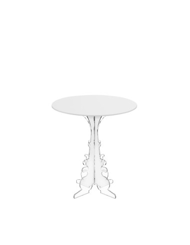 Maricla Tavolino Small Bianco in plexiglass