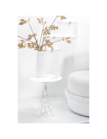 Maricla Tavolino Small Bianco in plexiglass