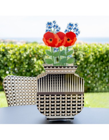 Vesta Home - Vaso Fenice Piccolo·basic·21,9 X 11 X 25 H Th. 5 Mm Glass Vase Ø8 X 20 H