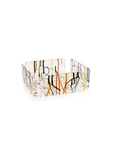 Bon Ton Porta Tovaglioli Orizzontale Multicolor in plexiglass