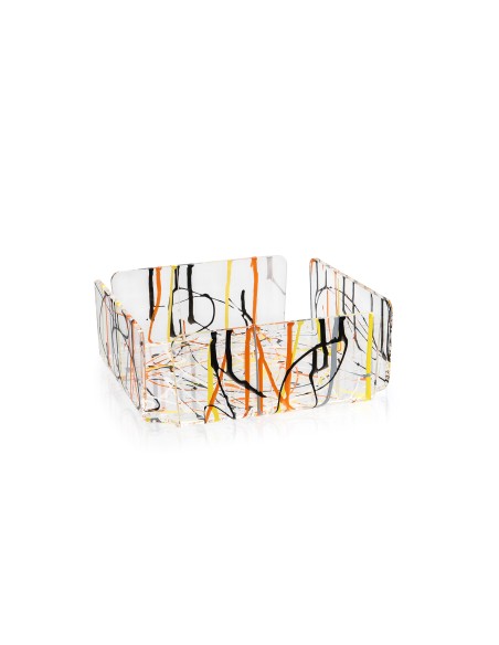 Bon Ton Porta Tovaglioli Orizzontale Multicolor in plexiglass