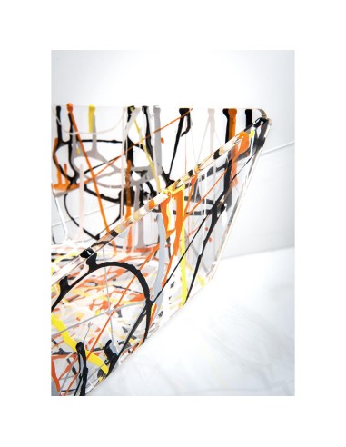 Bon Ton Cestino Portapane Multicolor in plexiglass