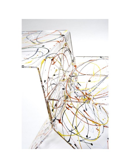 Bangles Tavolino Multicolour in plexiglass