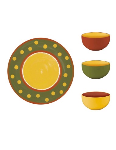 Cottage Antipastiera Ø 27 cm con 3 Ciotole Ø 9,5 cm