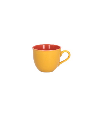Cottage Tazza Caffe con Piattino 0,10 Lt Gialla