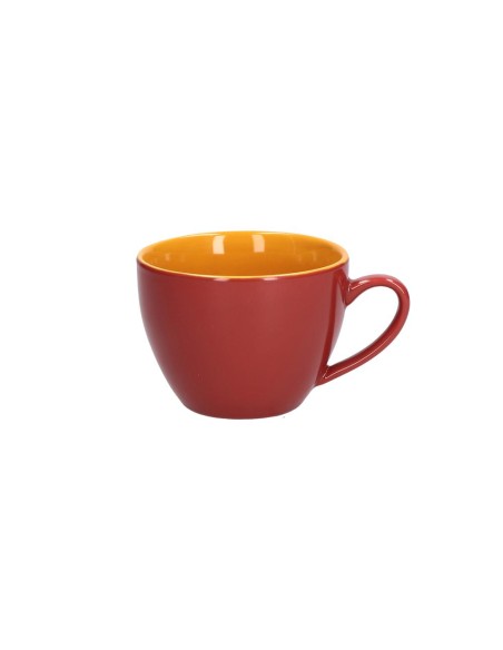 Cottage Tazza Tè con Piatto 0,18 Lt Rossa