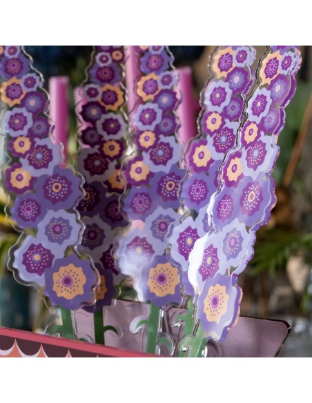 Vesta Home - Fiore Lilla Grande Singolo·viola·7 X 63,5 H Th. 5 Mm