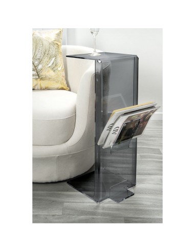Ambrogio Tavolino Fume' in plexiglass