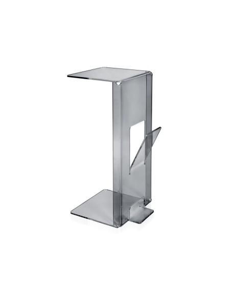 Ambrogio Tavolino Fume' in plexiglass
