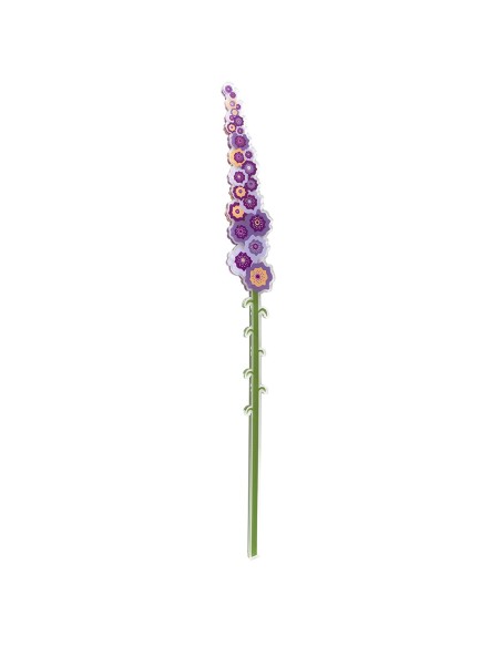 Vesta Home - Fiore Lilla Grande Kit 6 Pz Funny Flowers·viola·7 X 63,5 H Th. 5 Mm