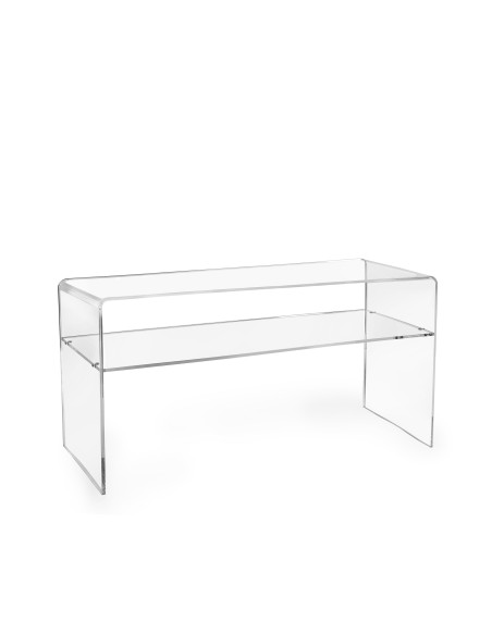 Visio Mobile Porta Tv A Ponte 100 in plexiglass