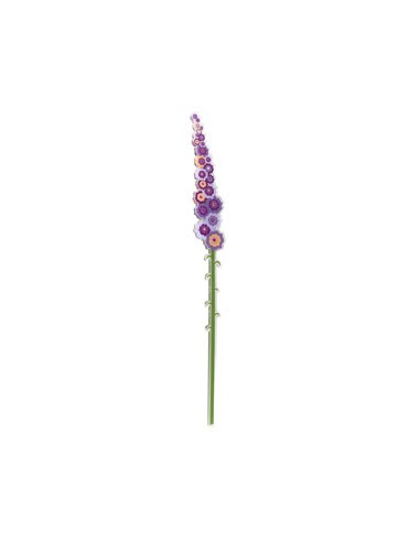 Vesta Home - Fiore Lilla Grande Kit 6 Pz Funny Flowers·viola·7 X 63,5 H Th. 5 Mm