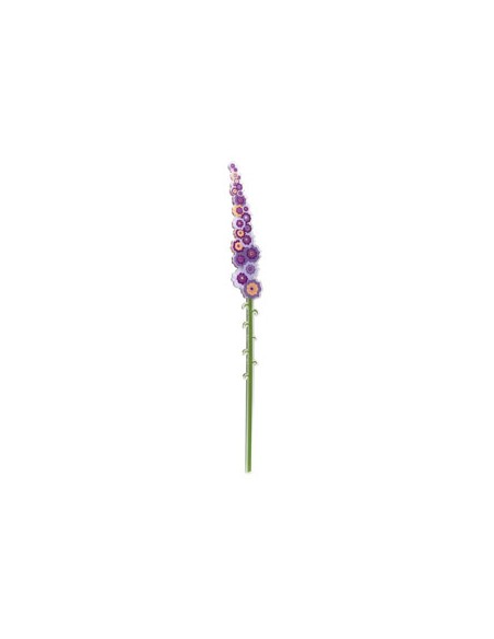 Vesta Home - Fiore Lilla Grande Kit 6 Pz Funny Flowers·viola·7 X 63,5 H Th. 5 Mm