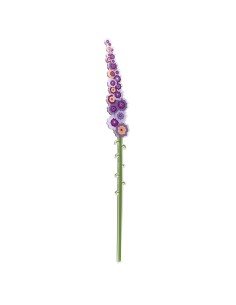 Vesta Home - Fiore Lilla Grande Kit 6 Pz Funny Flowers·viola·7 X 63,5 H Th. 5 Mm