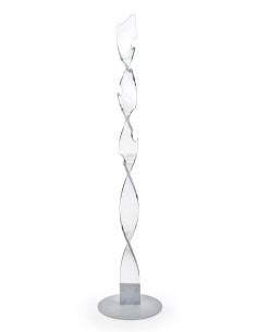 Waterfall Appendiabiti Trasparente - 35x184x35 cm
