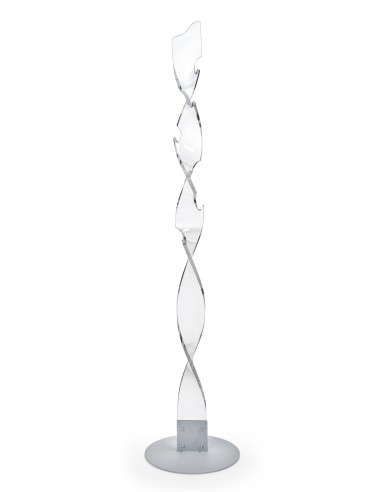 Waterfall Appendiabiti Trasparente - 35x184x35 cm