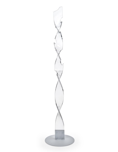 Waterfall Appendiabiti Trasparente - 35x184x35 cm