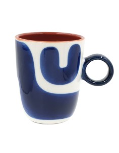 Attimi Mug Macchie Blu·260 Ml·stoneware Gift Box