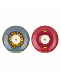 Mirabilia Set 6 Tazzine C P Sole e Luna·90 Ml·porcellana Gift Box