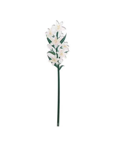 Vesta Home - Fiore Giglio Grande Bianco Kit 6 Pz Funny Flowers·bianco·11,5 X 56,9 H Cm Th. 5 Mm