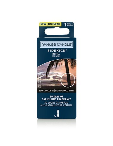 Yankee Candle - Ricarica Per Diffusore Per Auto Sidekick™ Black Coconut