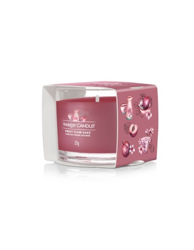 Candela votiva in vetro Sweet Plum Sake