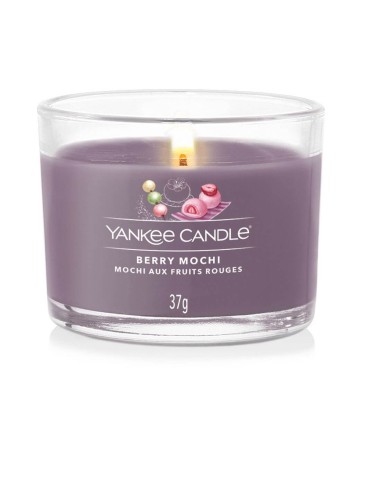 Candela votiva in vetro Berry Mochi