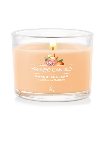 Candela votiva in vetro Mango Ice Cream
