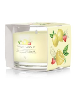 Candela votiva in vetro Iced Berry Lemonade