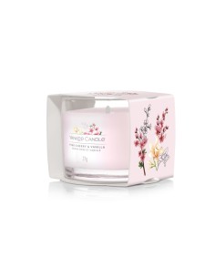 Candela Votive In Vetro Singola Pink Cherry Vanilla