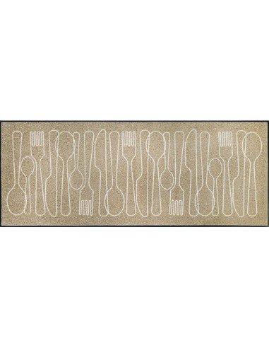 Tappeto Cutlery Symphony Linea wash+dry 75 x 190 cm