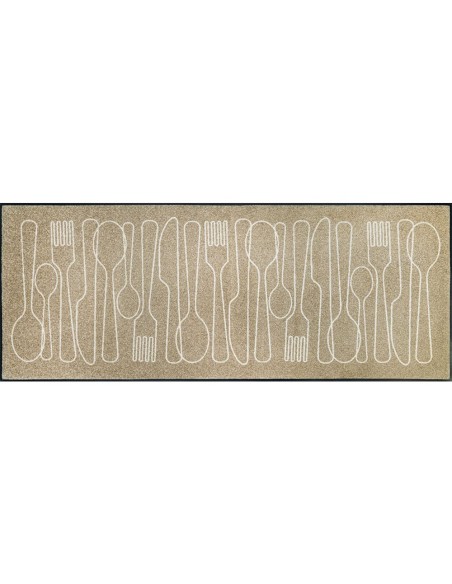 Tappeto Cutlery Symphony Linea wash+dry 75 x 190 cm
