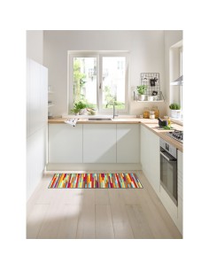 Tappeto ''Mikado Stripes'' Linea wash+dry Design 60x140 cm 2