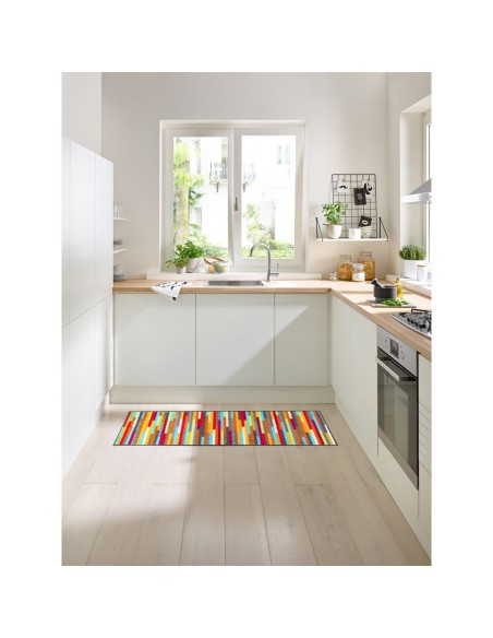 Tappeto ''Mikado Stripes'' Linea wash+dry Design 60x140 cm
