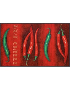 Tappeto ''Hot Chilli'' Linea wash+dry Design 75x120 cm