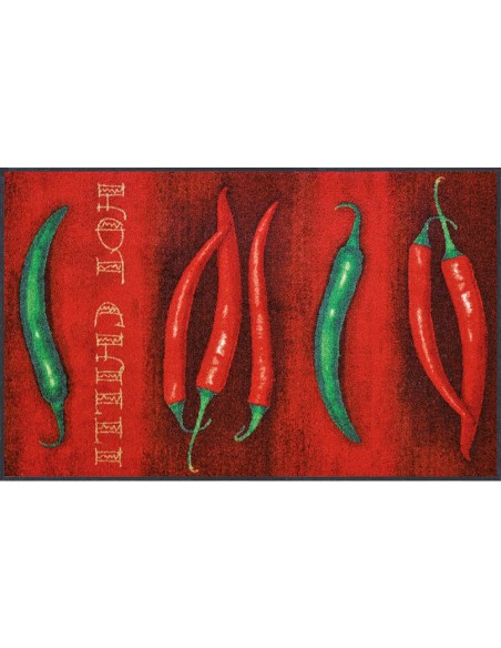 Tappeto ''Hot Chilli'' Linea wash+dry Design 75x120 cm