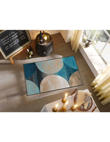 Tappeto ''Galaxia'' Linea wash+dry Design 75x120 cm