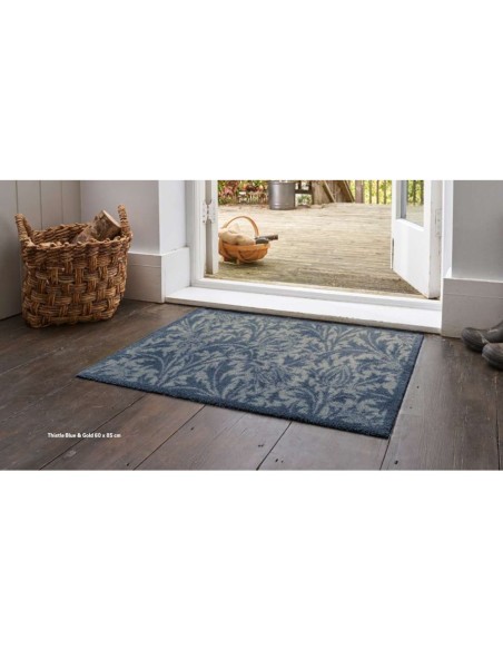 Tappeto Thistle Blue & Gold Turtle mat