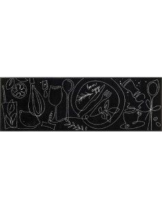 Tappeto  Fine Dining Linea wash+dry Design 60 x 180 cm